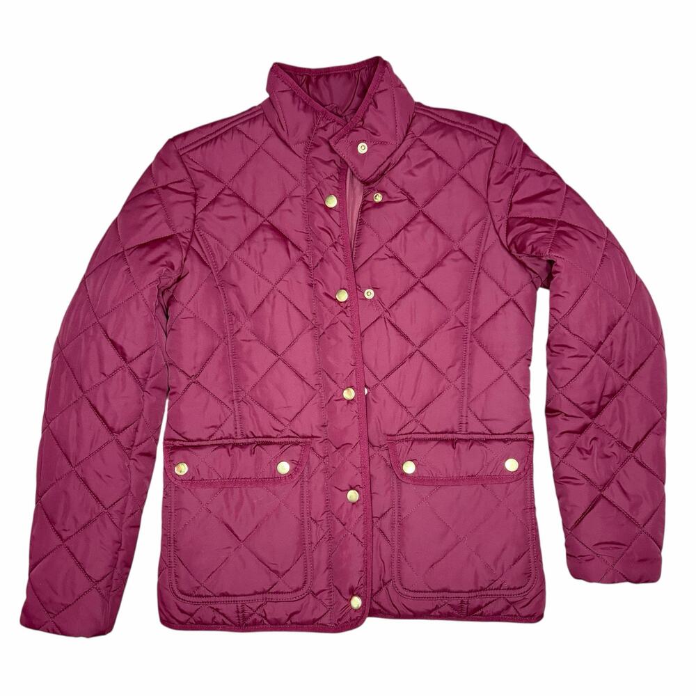 J. Crew Lightweight Quilted Button Up Jacket Size XS